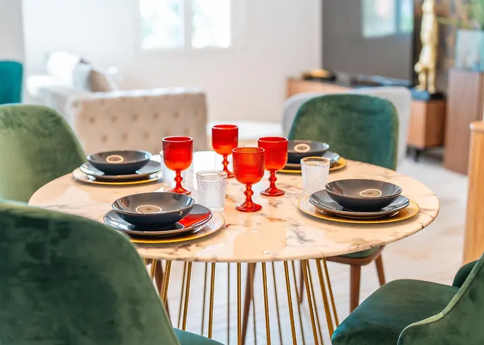 Lux House - Free Park- Wifi - Sea View 別荘 *